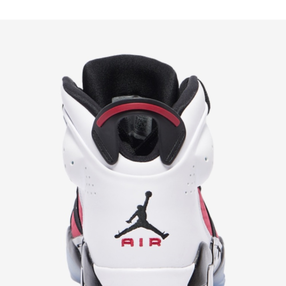 Air Jordan Black, Red And White Sneakers - Picture 7 of 11